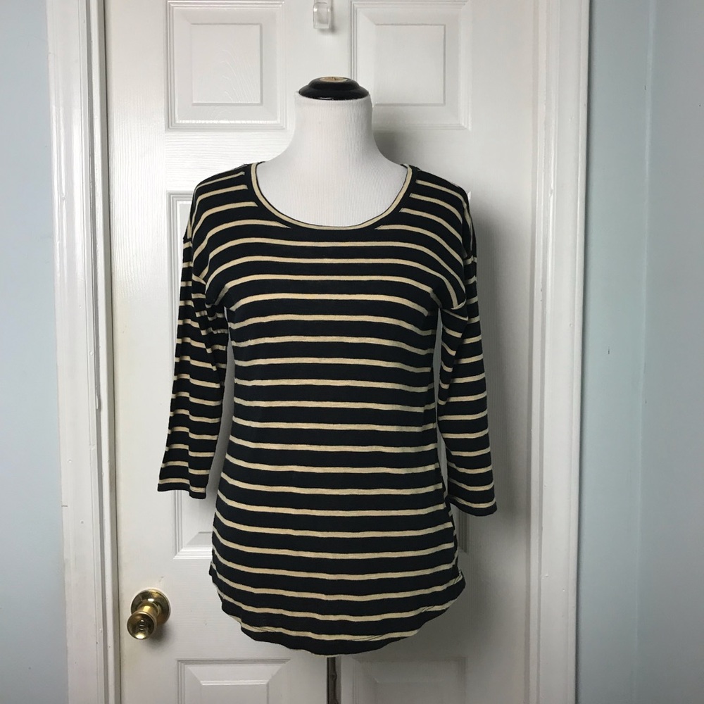 Nine Four One Stripped Top. Size S